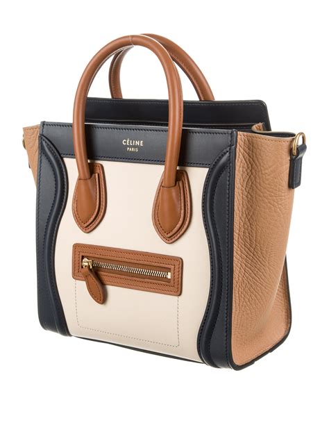 celine nano luggage uk price|Celine shoulder luggage tote price.